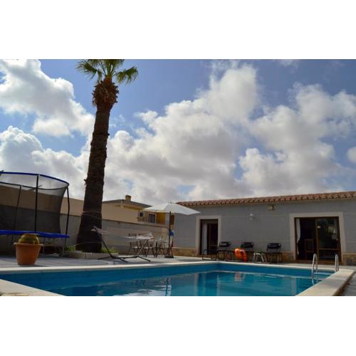 Elegant semi-detached house with pool