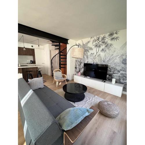 Elégante maison de ville rénovée