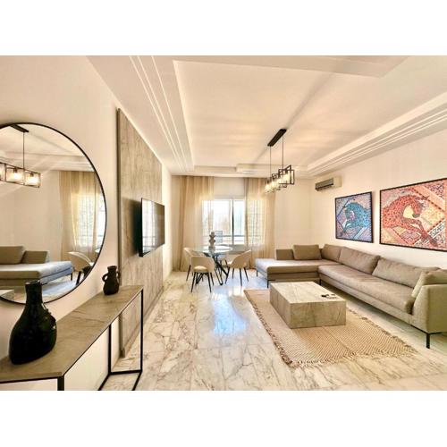 Elyssa superbe appartement aux Jardins de Carthage