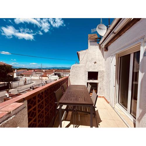 Empuriabrava, T2, terrasse, barbecue