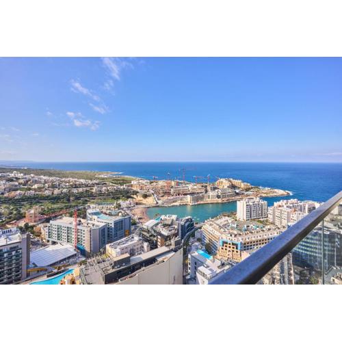 Enchanting One-Bedroom Apartment on 25th Floor