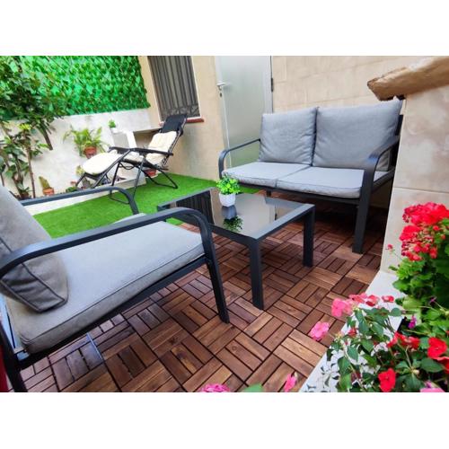 Escapada en Pareja con Jardín Privado - 100 m del Mar