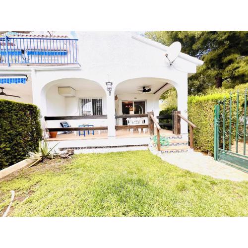 Esmeralda, apartamento con jardín privado