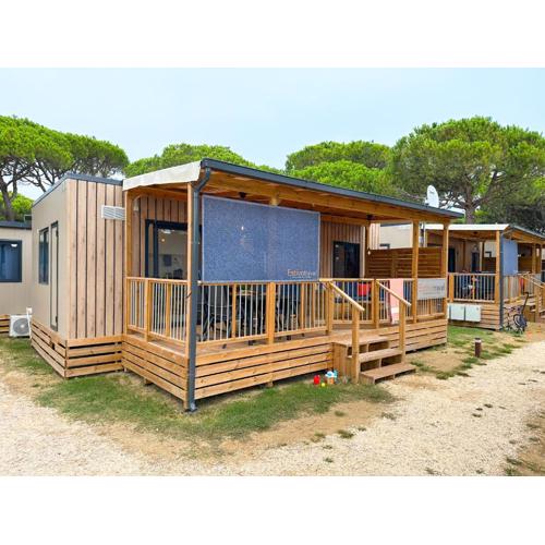Estivo Premium Deluxe mobile homes on Camping Malibu Beach