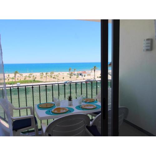 Estudio cabina a 20m de la playa con vistas al mar - HISP-288-56