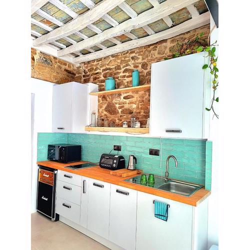 Estudio centro con Jardín compartido
