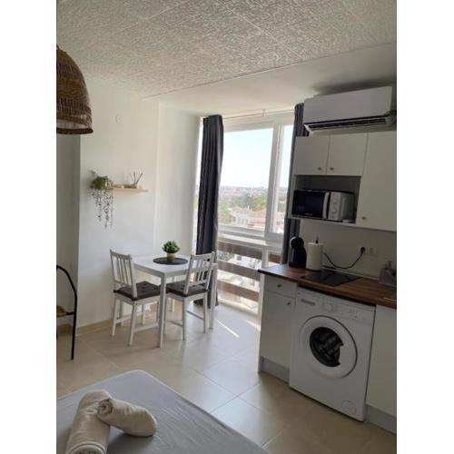 Estudio con hermosas vistas