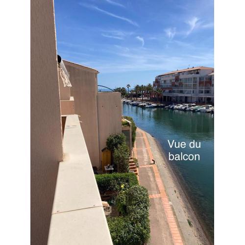 Évasion Sétoise - Appartement avec balcon vue marina, climatisé, parking - Situé à 200m de la plage