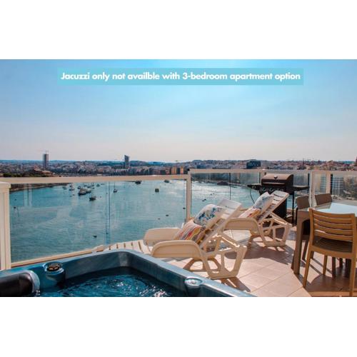Exceptional Tigne Seafront Apartments by Shortletsmalta