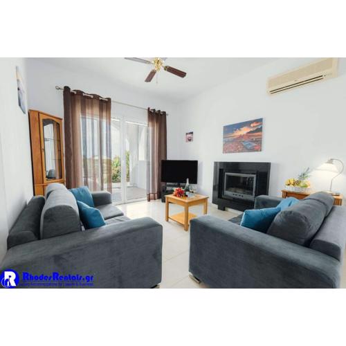 Executive Rhodes Villa Villa Gennadi 2 Bedroom Villa Private Pool Sea View Gennadi