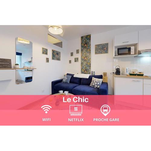 expat renting - Le Chic - Netflix - Proche gare