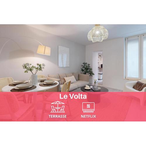 expat renting - Le Volta - Terrasse - Netflix
