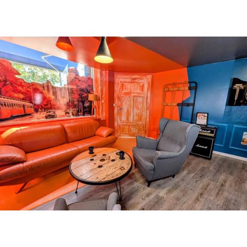 Expérience unique, thèmes & jeux à Strasbourg, appartement en duplex