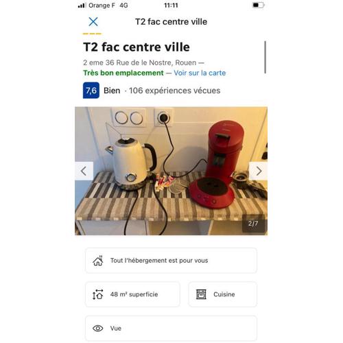 F2 proche commodité