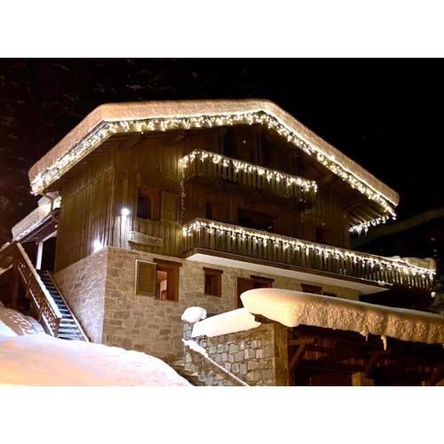 Fabulous chalet La Plagne - ski in-ski out - Sauna with Mont Blanc view
