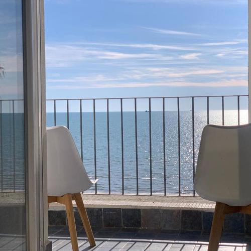 Facing the sea