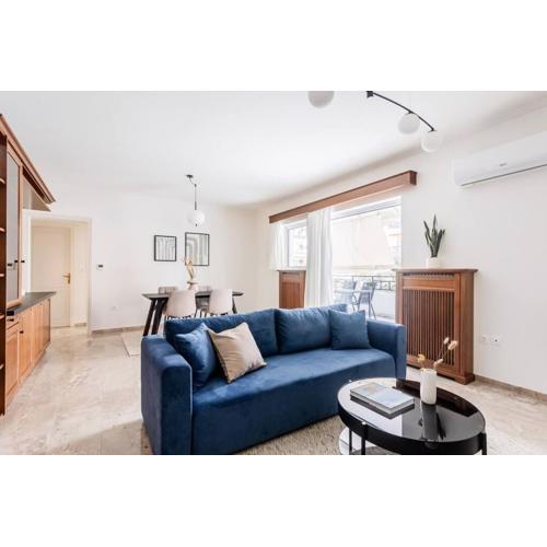 Faliro Sunlit 3BR Apartment by UPSTREET