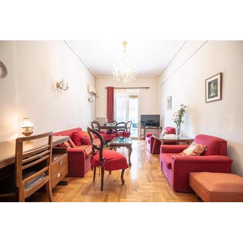 Family apartment at Kalithea 2 bedrooms 4 pers