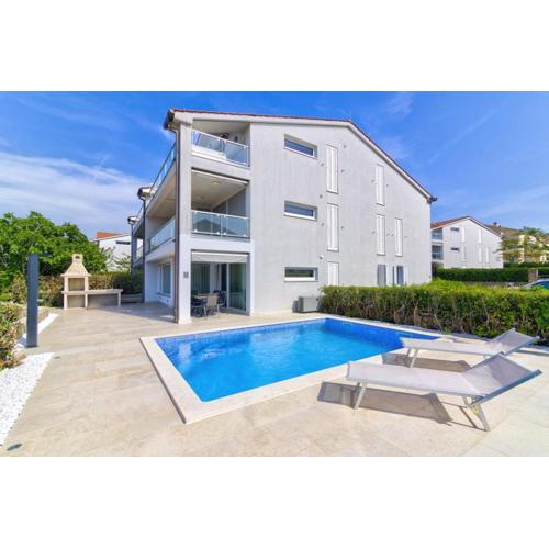 Family friendly apartments with a swimming pool nska, Krk - 23811