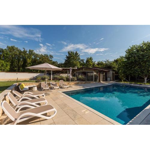 Family friendly house with a swimming pool Lovrecica, Umag - 22979