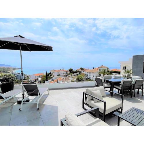 Fantastic view near the beach in Nerja