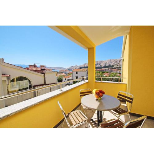 Ferienwohnung für 4 Personen 1 Kind ca 50 qm in Baška, Kvarner Bucht Krk