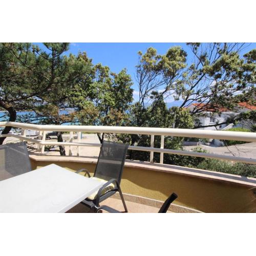 Ferienwohnung in Baška mit Eigenem Balkon - b59537