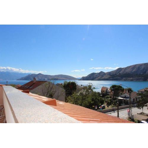 Ferienwohnung in Baška mit Eigenem Balkon - b59547