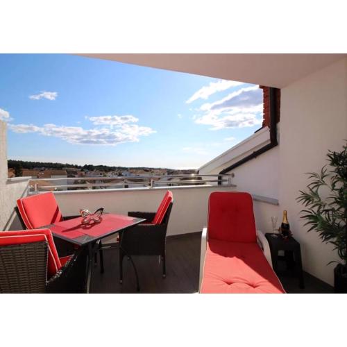 Ferienwohnung Vista 3 In Porec Mit Meerblick