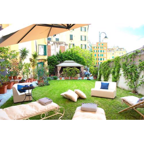 FICO MAGICO -Appartamento con giardino, Genova Centro Storico, Acquario