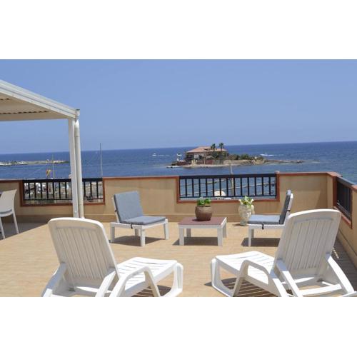 first floor lido house with terrace for exclusive use