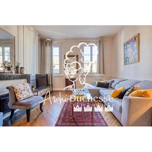 Fontenelle magnifique F3 Haussmanien à Rouen