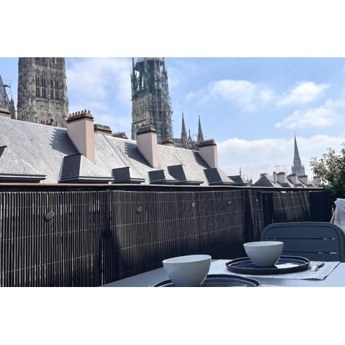 France, Normandie, Rouen Hyper centre, 3 étoiles