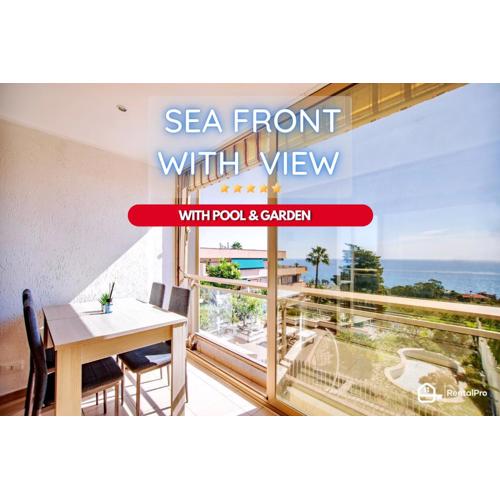 [Free Parking]-Sea View, with Pool & Garden