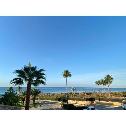 Front beach Villa in Marbella with Amazing Sea Views Semidetached