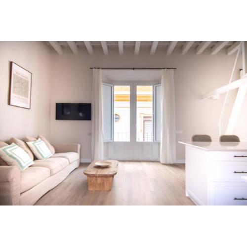 G12 Trendy and Comfy bright loft meters from Bullring and Trianas bridge, Galera street