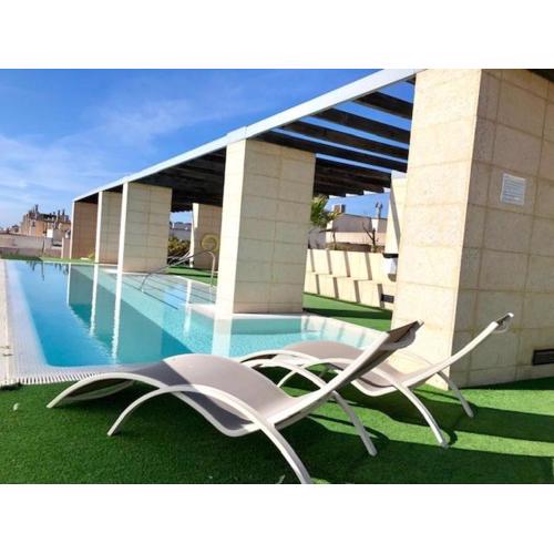 GATU PREMIUM Ático Parra, parking, piscina común, terraza, wifi , \
