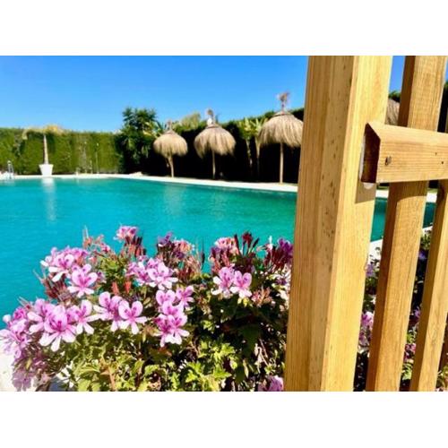 GATU SIROCO junto la playa, piscina, aire acc, terraza, \
