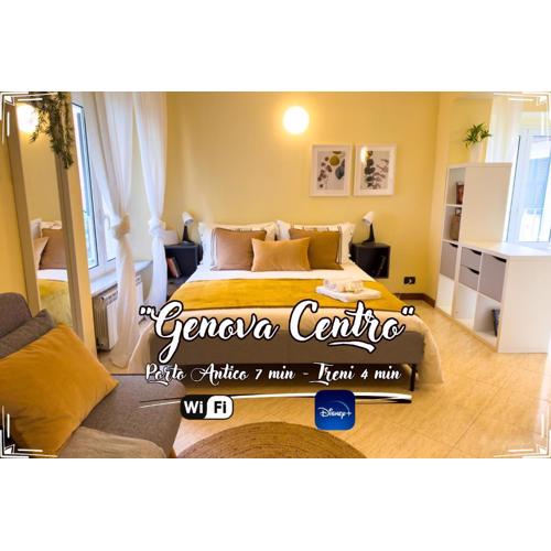 [Genoa Centre] Porto Antico 7min • Trains 4min