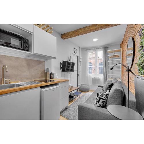 Getaway For 2 Beautiful Studio Near The Garonne