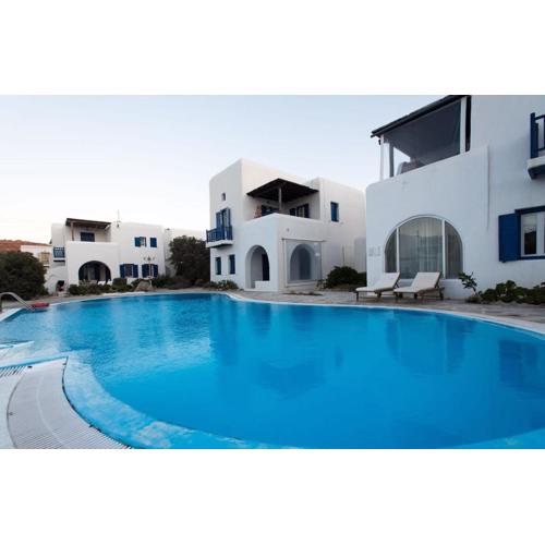 Glamorous 2BR Villa in Ornos with Amazing Sea View