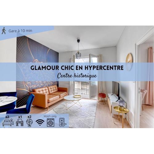 Glamour Chic en hyper centre pour 4 - Wifi - Sauna pour 2 - MyLittleStay