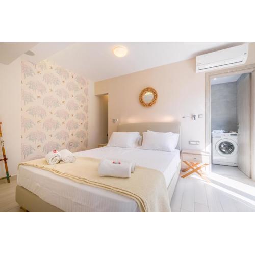 Glaros Casa Verde - Cozy flat with Garden near Beach
