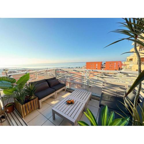 Gokotta, splendide T3 classé 3 étoiles, vue unique, piscine, garage