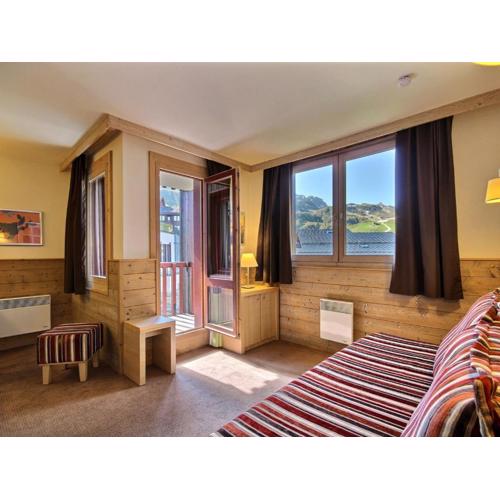 Grand appartement à Belle Plagne pour 6 pers. avec balcon et proche des pistes - FR-1-455-173