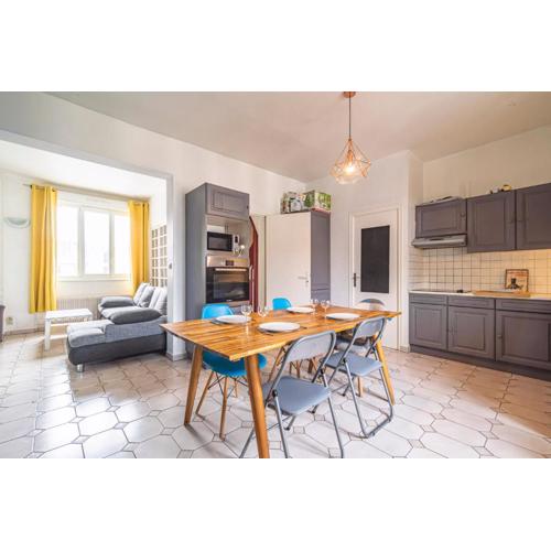 Grand appartement Reims gare centre 4 chambres
