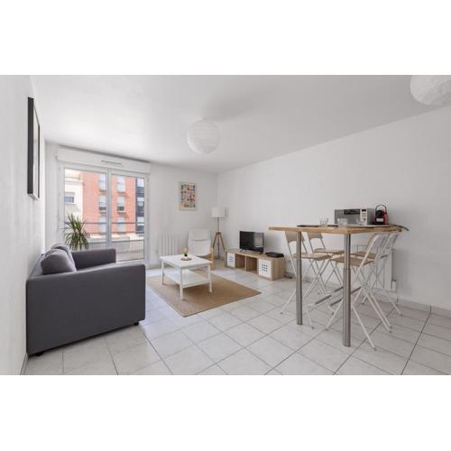 Grand appartement Rouen Free Parking Privé Gratuit