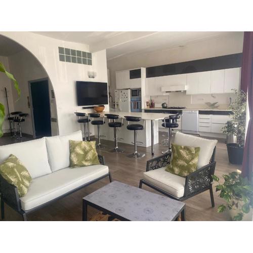 grand appartement sur canal a 2 pas du centre ville de Sète