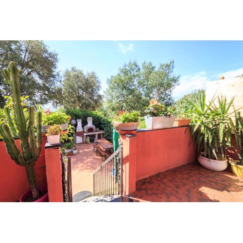 Grande appartamento con giardino