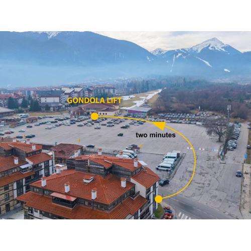 Great location near lift